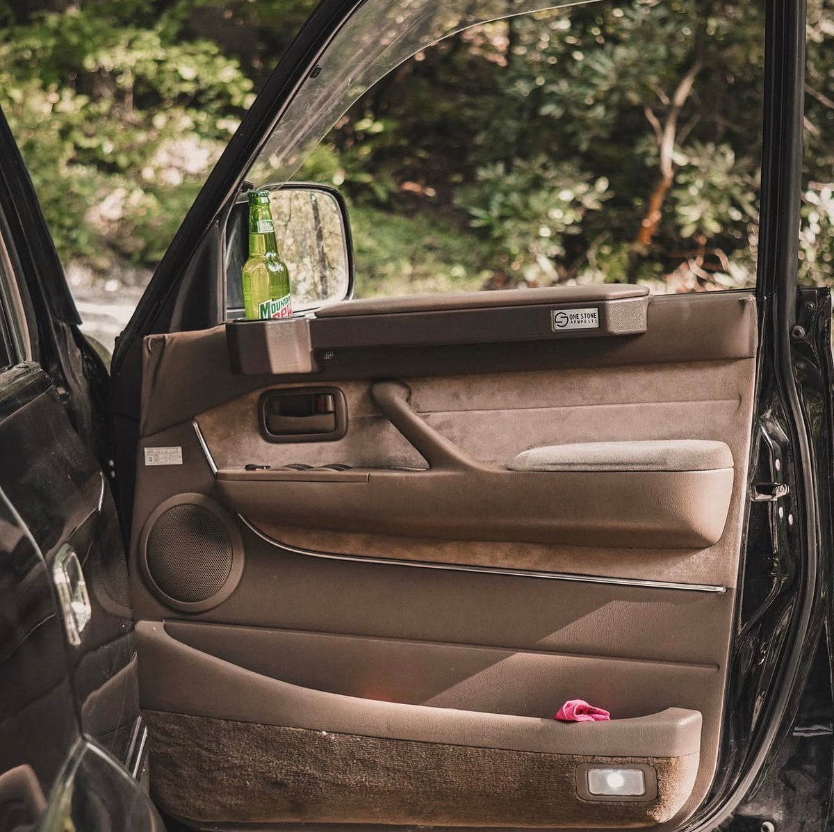 Toyota LandCruiser 80 Series Armrests - Brown (Pair)