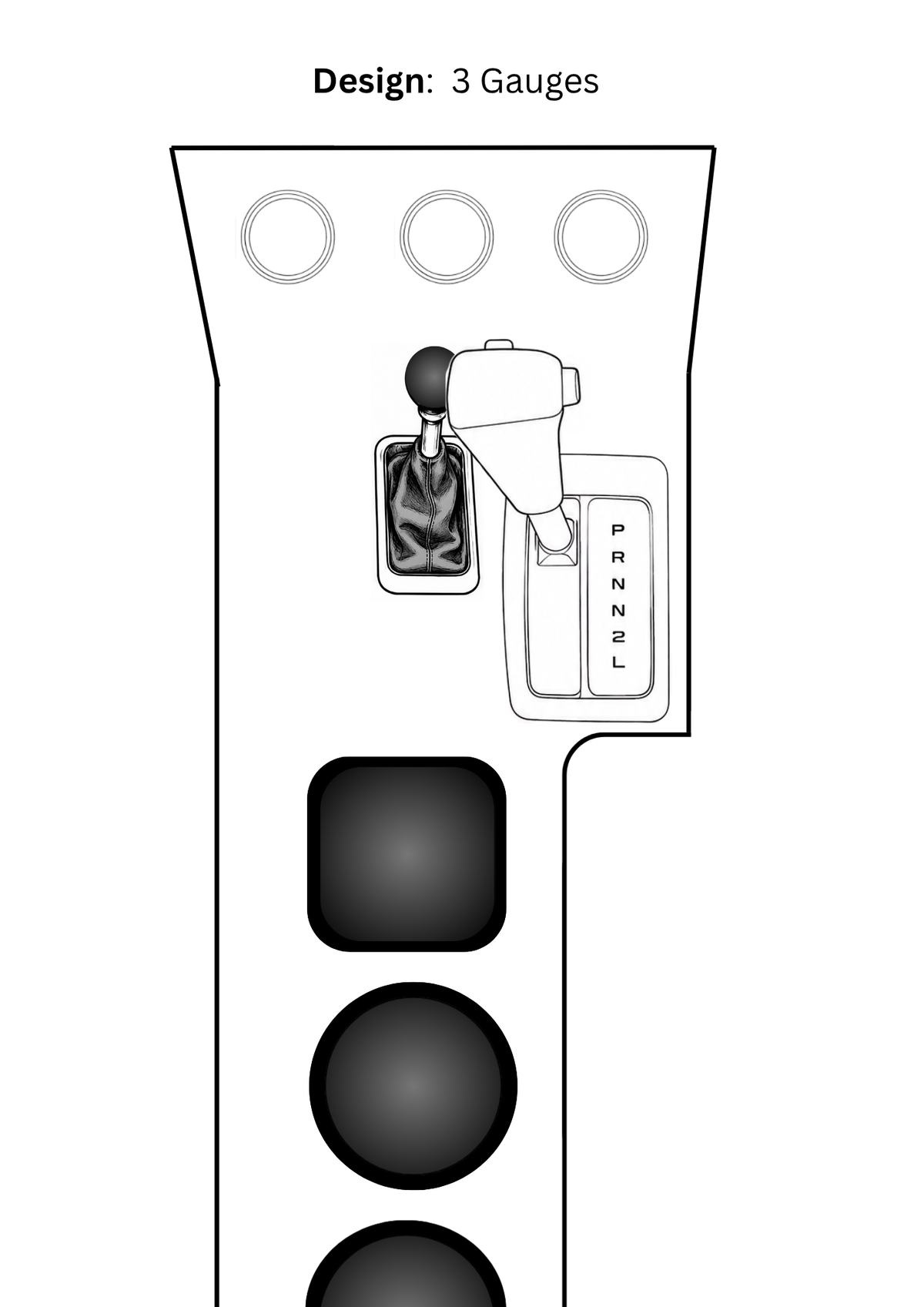 Toyota LandCruiser 80 Series Full Length Console - Auto Late Model (1995-1998)