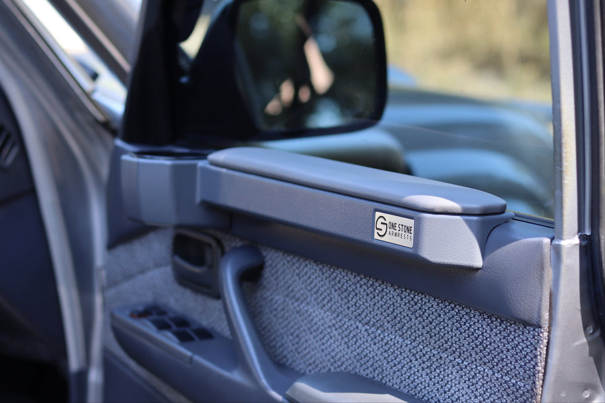 Toyota LandCruiser 80 Series Armrests - Grey (Pair)