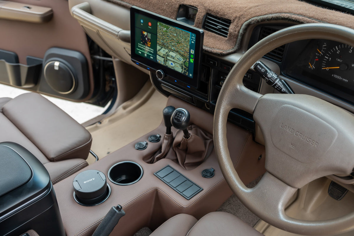 Toyota LandCruiser 80 Series Full Length Console - Manual (1990-1997)
