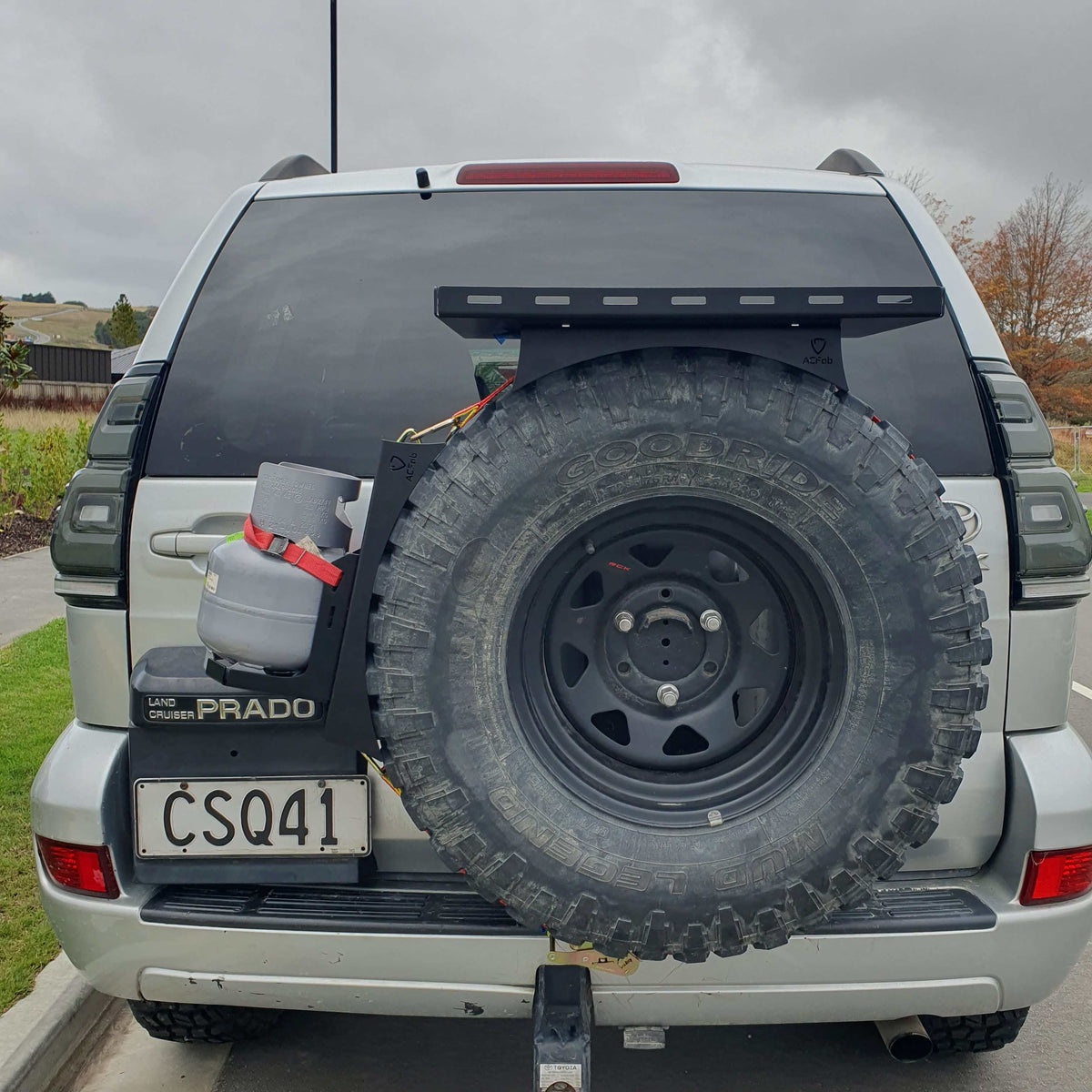 Gas Bottle Mount 2kg full view