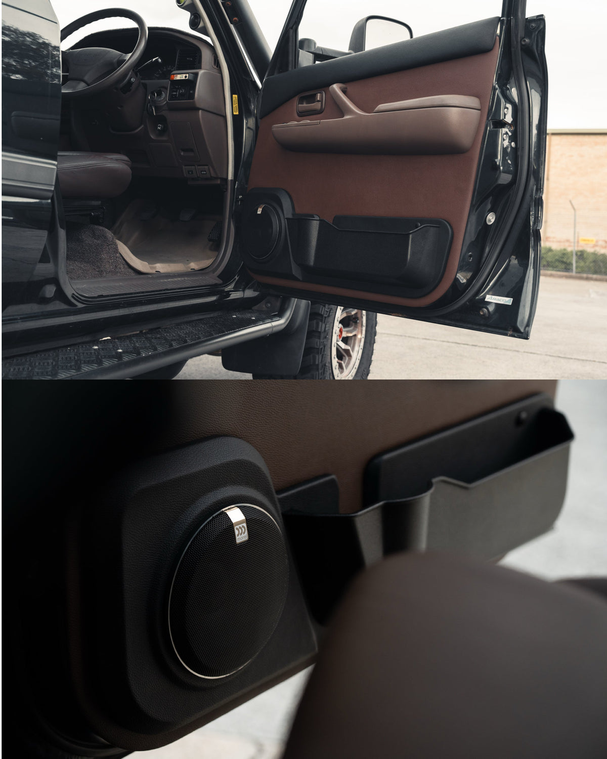 Toyota LandCruiser 80 Series Door Trims - Late Model Electric Windows (1995-1998)