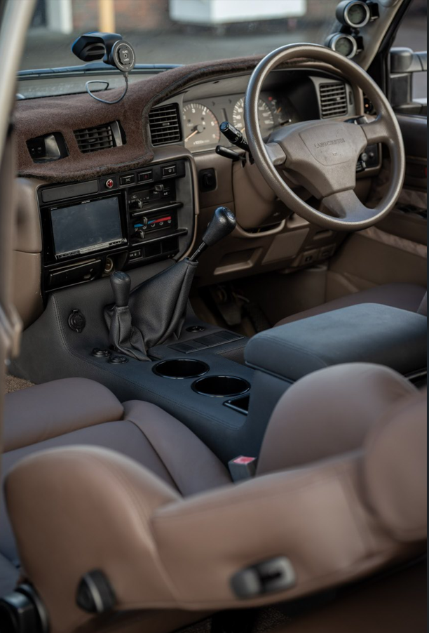 Toyota LandCruiser 80 Series Full Length Console - Manual (1990-1997)