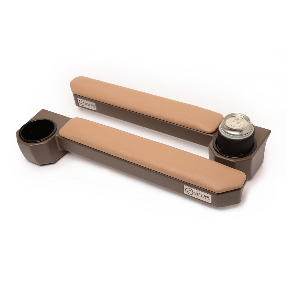 Toyota LandCruiser 80 Series Armrests - Tan (Pair)